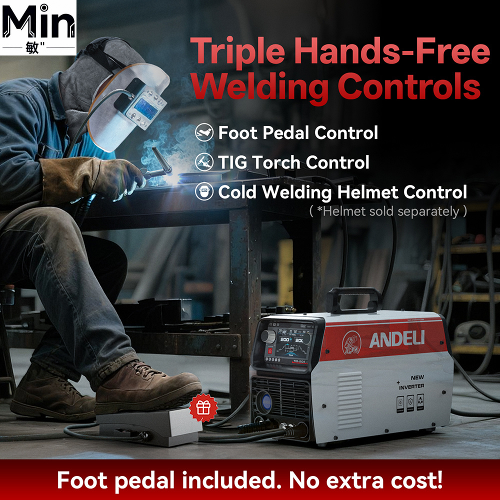 Tig Welder Machine - AC DC 200A HF Inverter Pulse