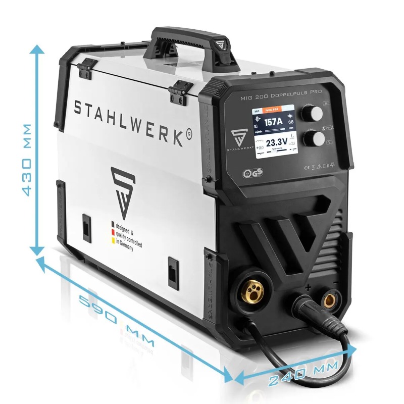 Stahlwerk MIG200 Heavy-Duty IG - đánh giá và giá Tig Welder Machine