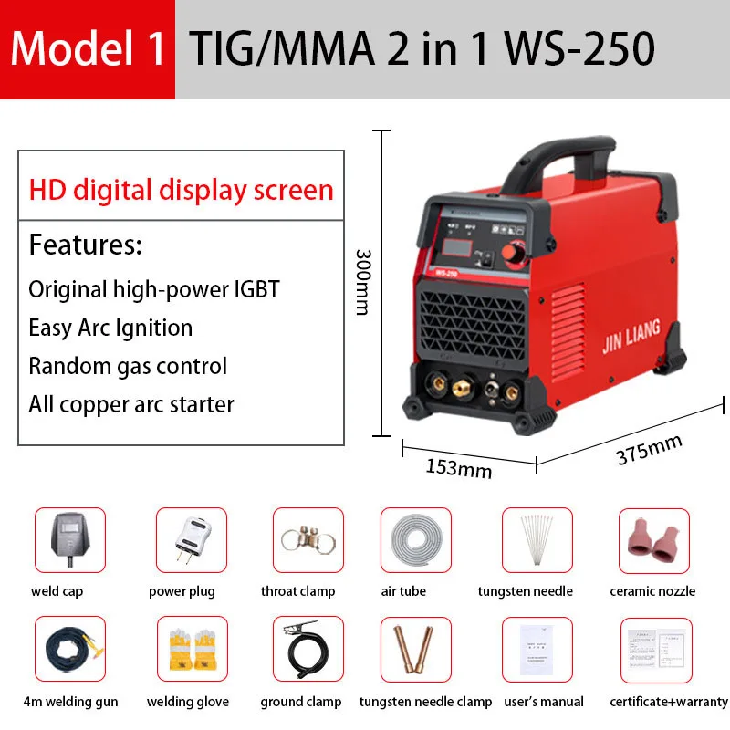 220V Multifunctional Stainless - đánh giá và giá Tig Welder Machine