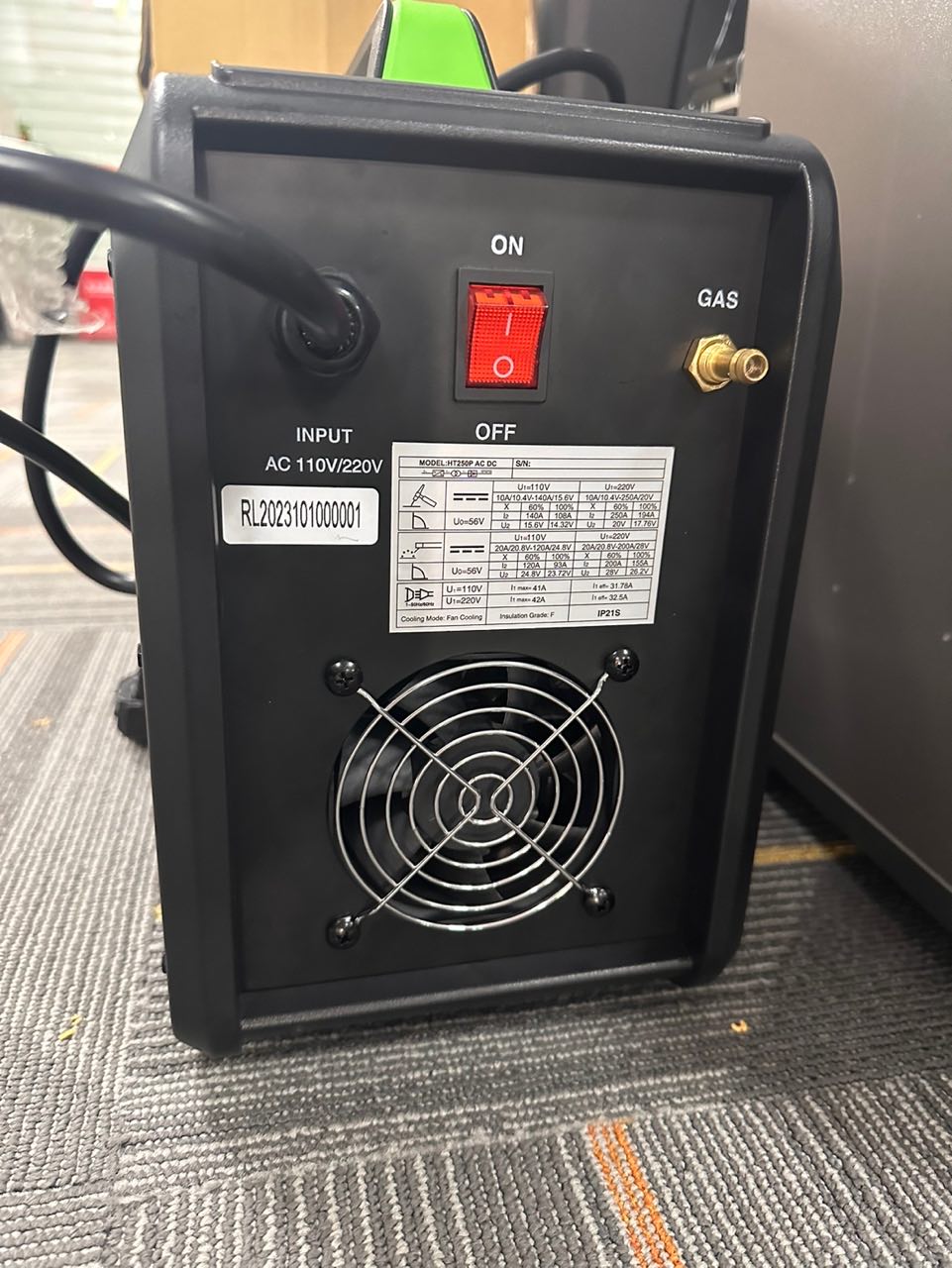TIG250ACDC PULSE LCD IGBT Inve - đánh giá và giá Tig Welder Machine