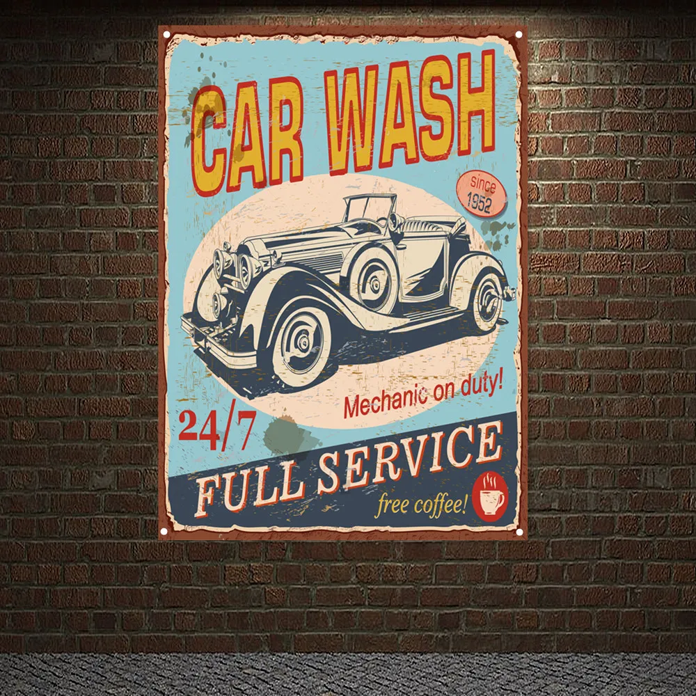 Vintage CAR Wash Full Service  - đánh giá và giá Auto Repair Shop Banners
