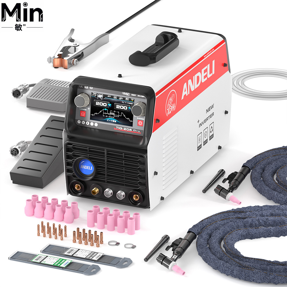AC DC 200A HF Inverter Pulse T - đánh giá và giá Tig Welder Machine